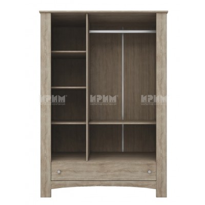 Трикрилен гардероб CITY 1016
