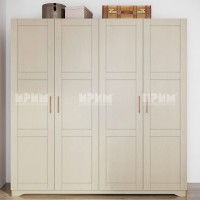 Четирикрилен гардероб Fiasco - Олд Стайл, МДФ Classic Wood