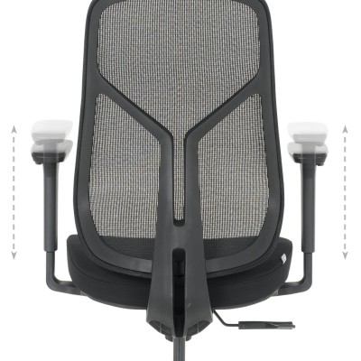Офис стол 7901 черен
