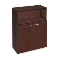 Етажерка АВА 3 с вратички - корпус венге
