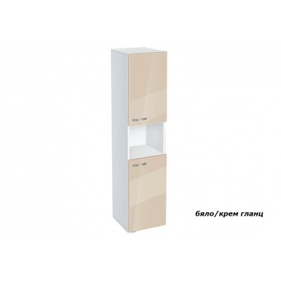 Етажерка АВА 5.1 с две вратички - корпус бяло