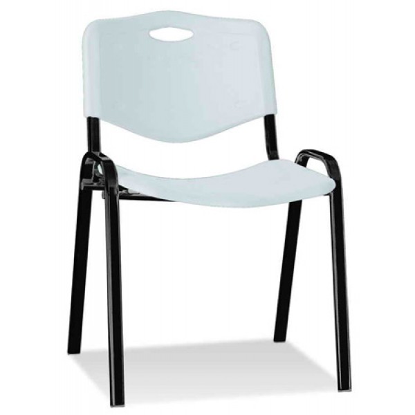 Посетителски Стол ISO plastic black