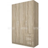 Гардероб Сити 1028 сонома тъмна