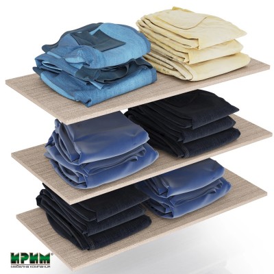 Комплект рафтове ъглов гардероб Dress мока