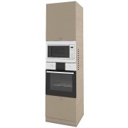Колонен кухненски шкаф с 4 врати Сити МФ-Капучино мат-11-48 60 см