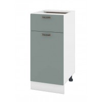 Долен кухненски шкаф Сити БФ-Олив мат-11-24 400/550/870