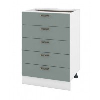 Долен кухненски шкаф Сити БФ-Олив мат-11-29 600/550/870