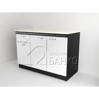 Долен кухненски шкаф с три врати и чекмедже Д3