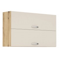 ЛОРЕН G 35 кашмир мат - горен кухненски шкаф с 2 клапващи врати Ш1200