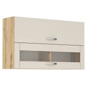 ЛОРЕН G 43 кашмир мат - горен кухненски шкаф с 2 клапващи врати Ш1200