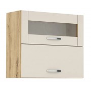ЛОРЕН G 45 кашмир мат - горен кухненски шкаф с 2 клапващи врати Ш800