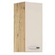 ЛОРЕН G 23 кашмир мат - горен кухненски шкаф с 1 врата Ш300
