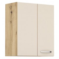 ЛОРЕН G 31 кашмир мат - горен кухненски шкаф за ъгъл с 1 врата Ш600