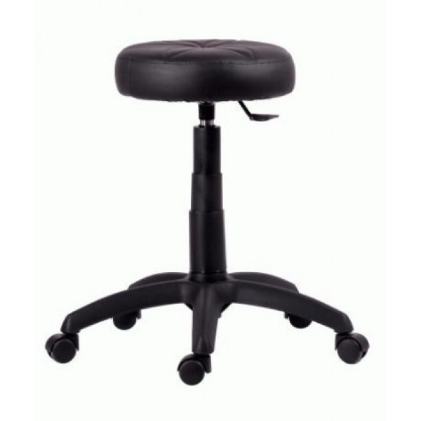 Табуретка Hocker Black на колелца