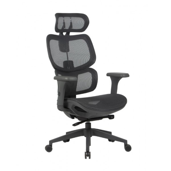 Ергономичен офис стол HUMANTECH BLACK